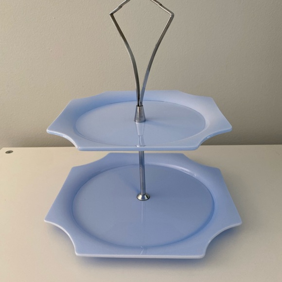 Vintage pastel blue stand - Picture 3 of 12